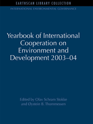 cover image of Yearbook of International Cooperation on Environment and Development 2003-04